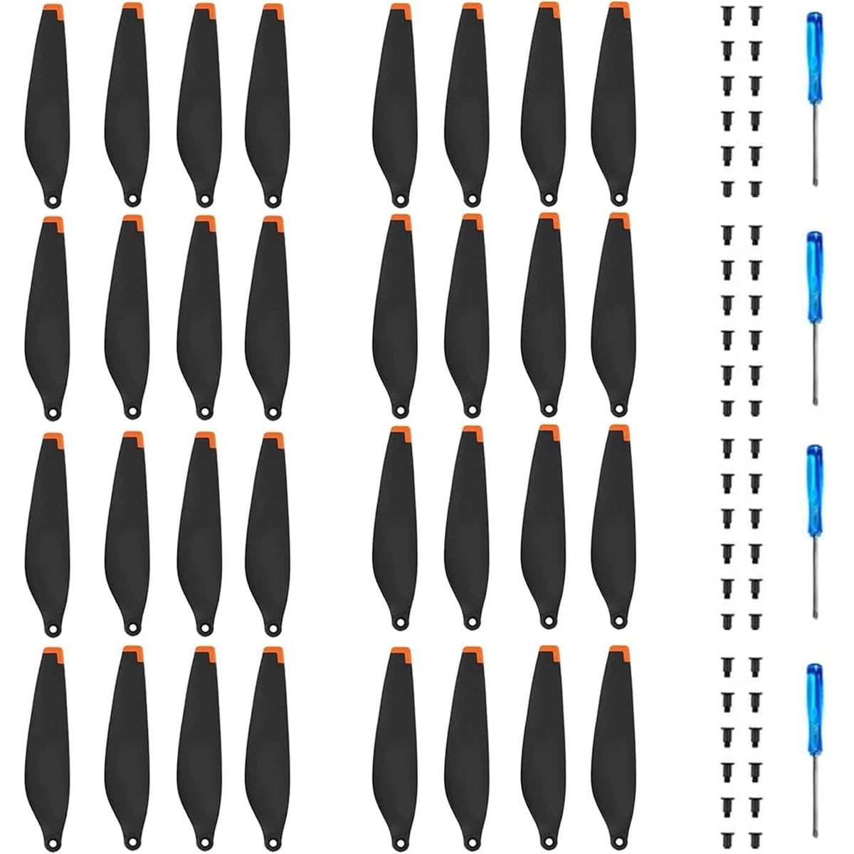 (32pcs)Propellers for DJI Mini 3 Drone Accessories: Low noise & 32pcs