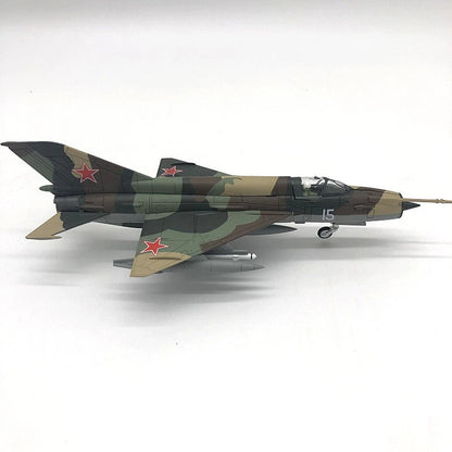 1:72 Classic Fighter Mig-21 MiG 21 Military Aircraft Collection Model