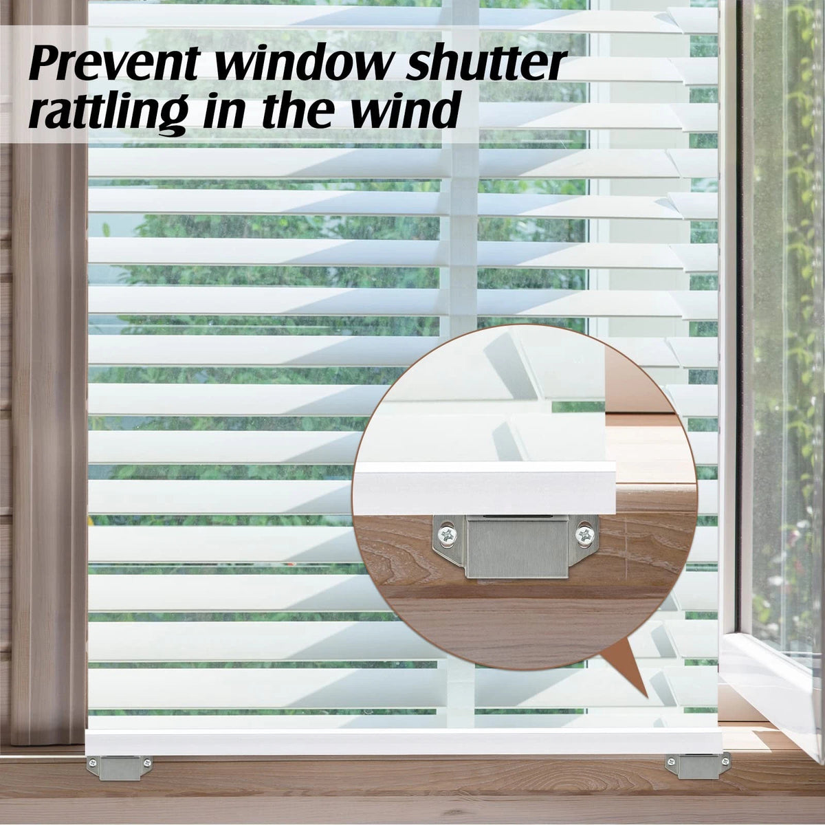 Jetec 125 Pieces Plantation Shutter Repair Kit Includes 85 Pcs Spring Loaded...