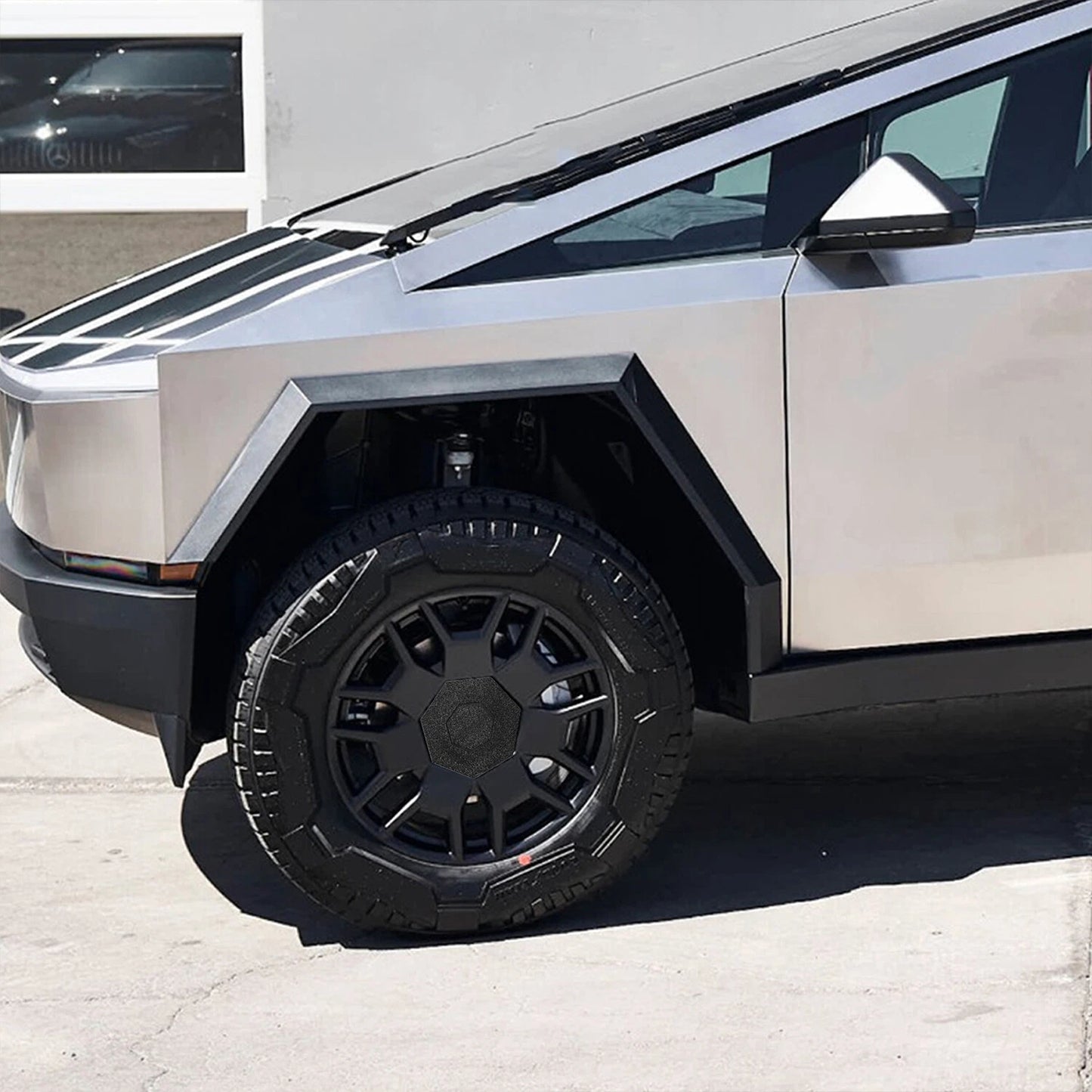 For Tesla Cybertruck Wheel Hub Cover Center Caps, 2023-2024 4PCS