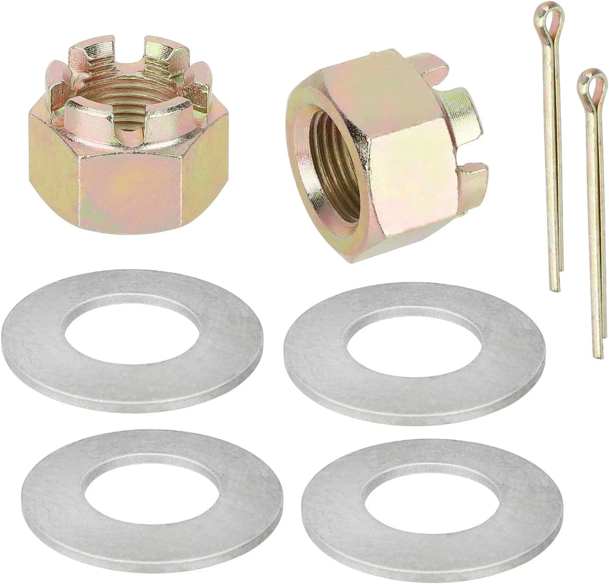 Rear Axle Nuts Washer Kit for Polaris RZR Ranger Sportsman General Outlaw...