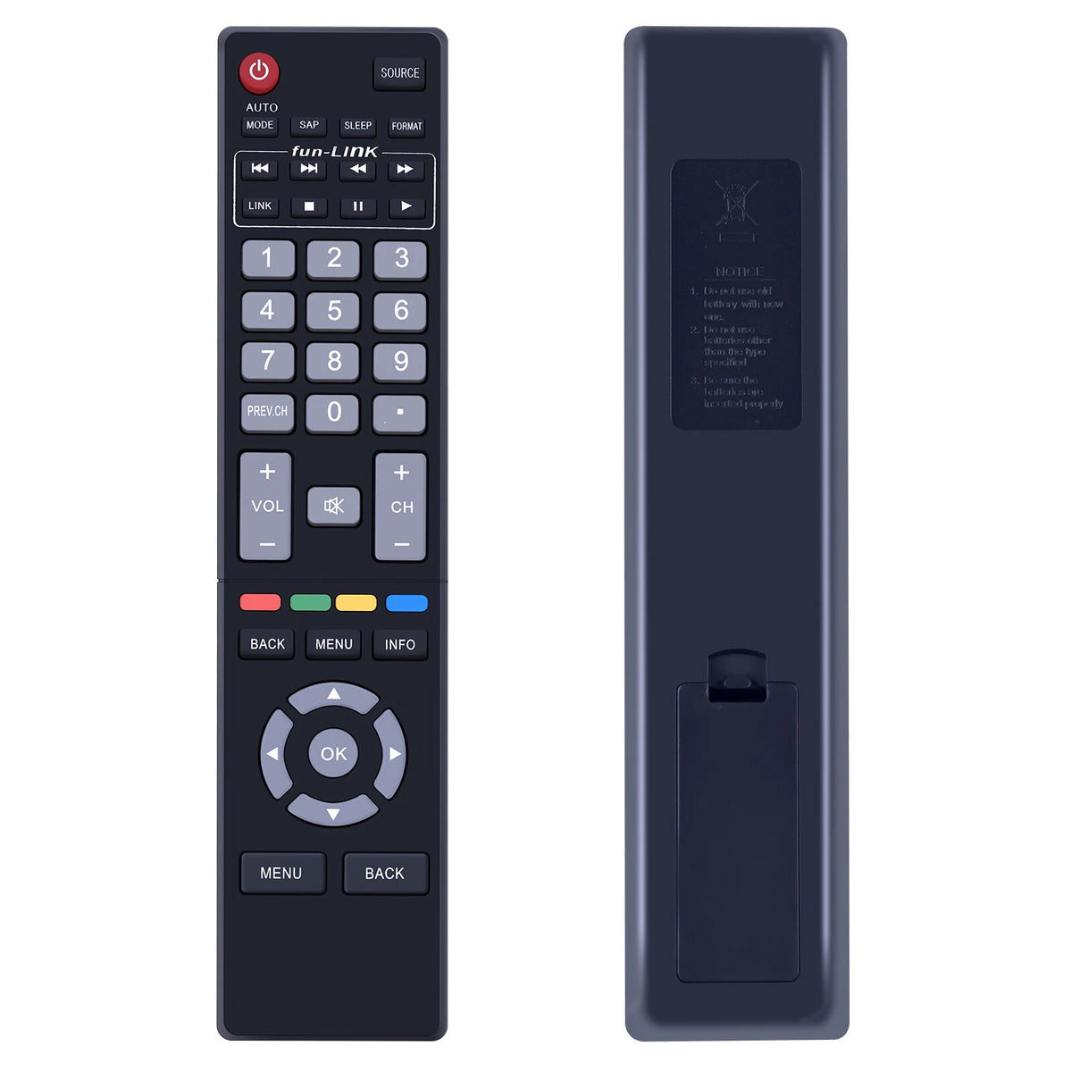 Remote Control For Magnavox TV 39MF402B/F7 39MF412B/F7 39MF412B/F8 32ME402V
