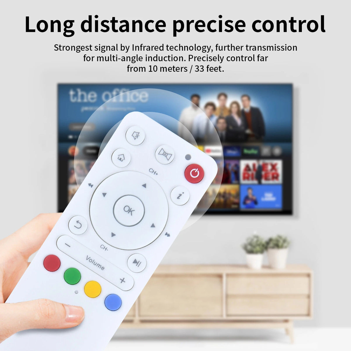 Replacement Remote Control For TVB Anywhere Set-top Box