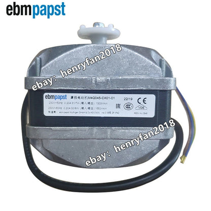 Ebmpapst Motor M4Q045-CA01-01 AC230V 31W 0.20A Freezer / Condenser Fan Motor