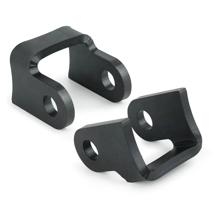 2 Pack - 3”Shock Bracket – 6mm HRP&O Steel, 1/2" Bolt Hole, Fits 1.75"–3" Tube