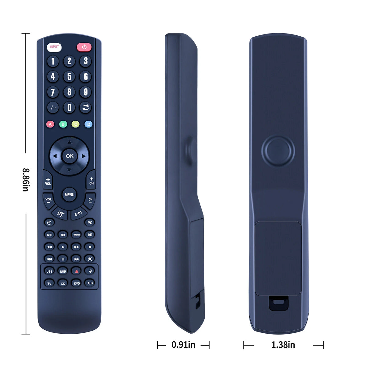 RC-R0502 Replace Remote Control For Kenwood KR-V5080 KR-V5560 KR-V5570 KR-V5580