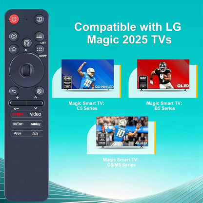 MR25GA AKB76046607 Magic AI Remote Control For LG C5 B5 G5 M5 2025 Series TV