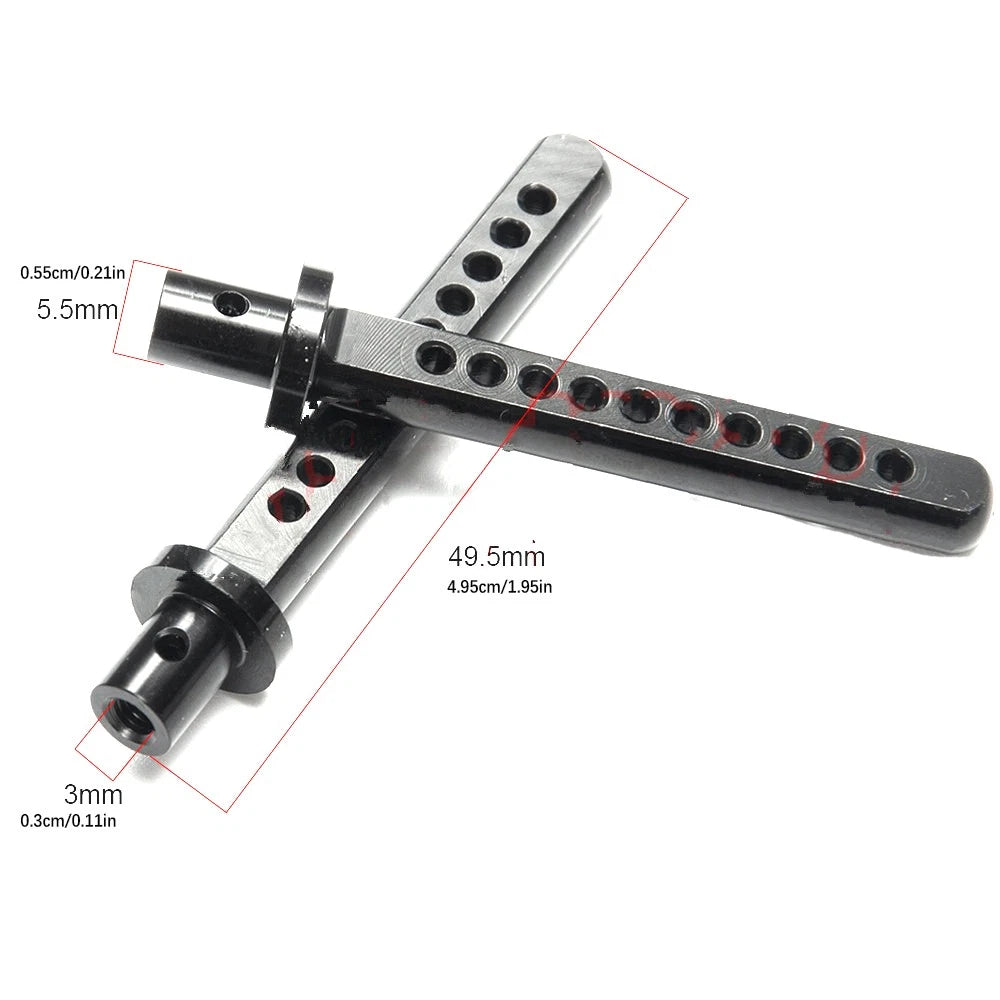 4X Body Shell Post Holder For Axial SCX10 90046 90047 90059 90060 1/10 RC Car wq
