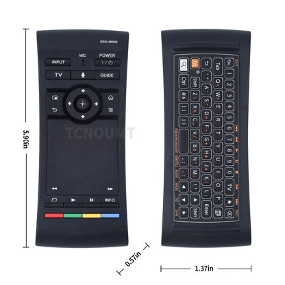 NSG-MR9B Remote Control For Sony Internet Player with QWERTY Keyboard NSZ-GS7
