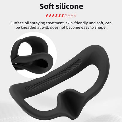 Black Flying Eye Mask Silicone Protective Cover For DJI Avata Goggles 2