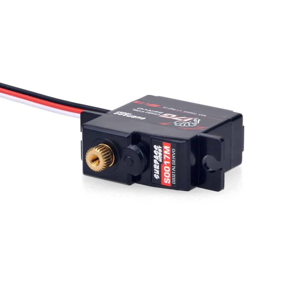 1/18 S0017M Micro Mini Servo 17G Metal Gear Digital Servo For RC Plane Boat Car