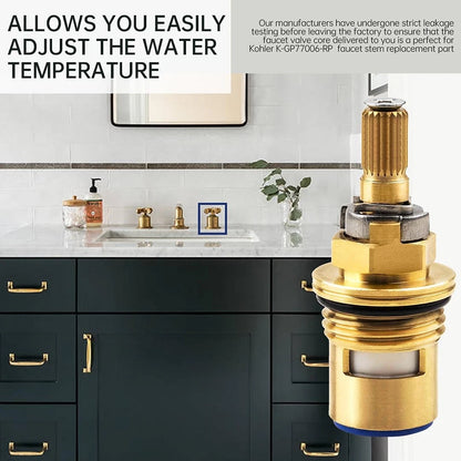 Liberflow Faucet Cartridge Replacement for Kohler Parts 1.51 cubic inches