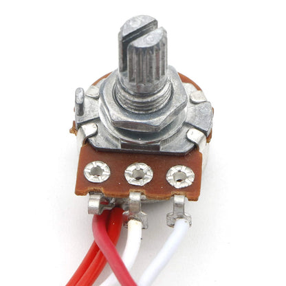 JIUWU Strat Guitar Wiring Harness Prewired 3X 500k Pots 1 Volume Random color