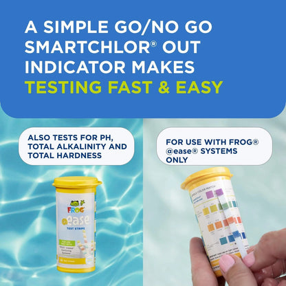 FROG @Ease Test Strips for Hot Tubs and Swim Spas - Strip with Out...