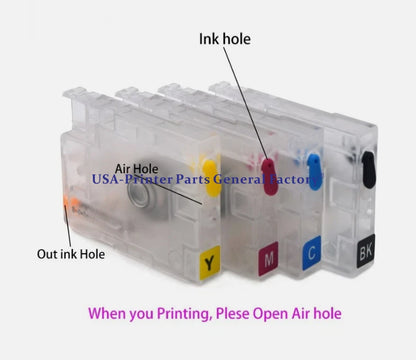 With Auto Reset Chip For HP711 711XL Empty Ink Cartridge For HP T120 T520