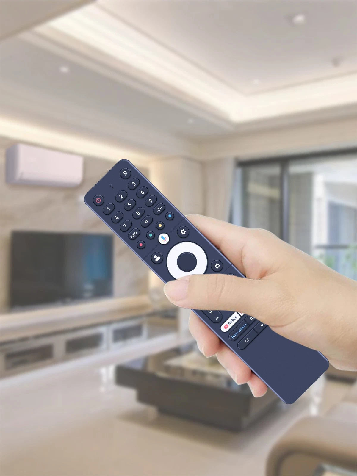 Replacement Remote Control For 2025 Sansui TV with Voice