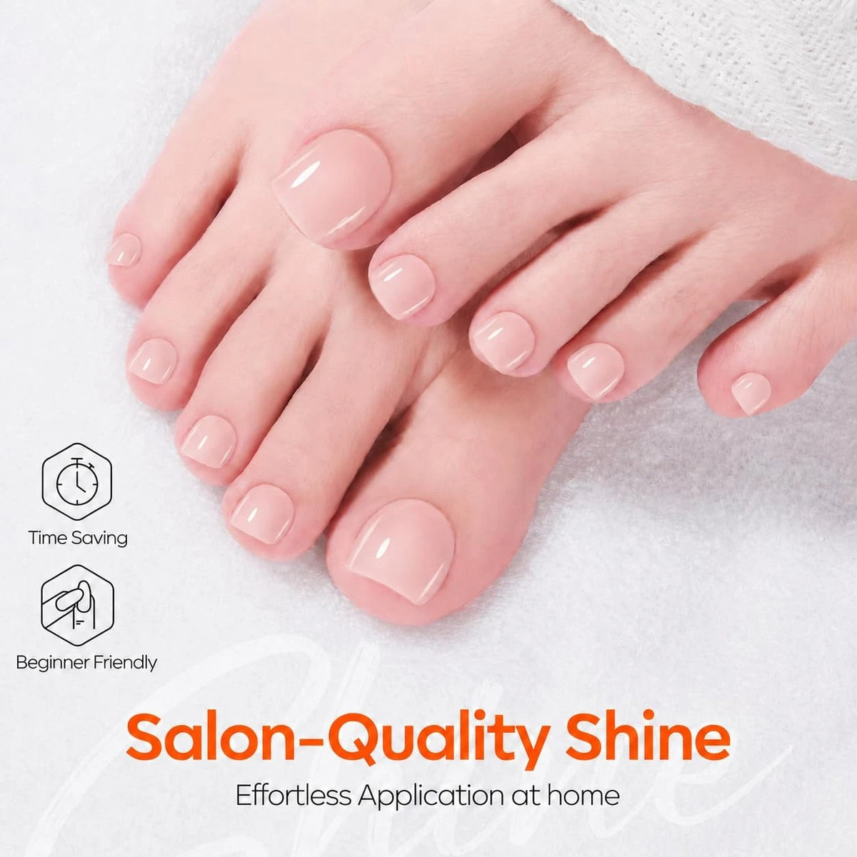 modelones Nail Strengthener and Growth 0.34 Fl Oz (Pack of 1), A1-Peachy Pink