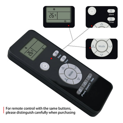 Remote Control For Whirlpool Air Conditioner PACB29CO PACB29HP PACW212CO