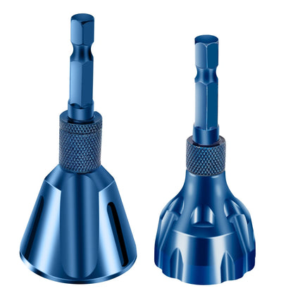 YG8 Alloy Deburring External Chamfer Tool 1/4'' Hex Shank Drill Bit Remove Burr