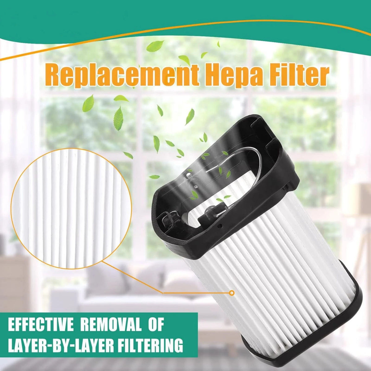 4P Washable Filter For Shark Wandvac Power Pet Handheld WV401PK WV403BR WV410PR