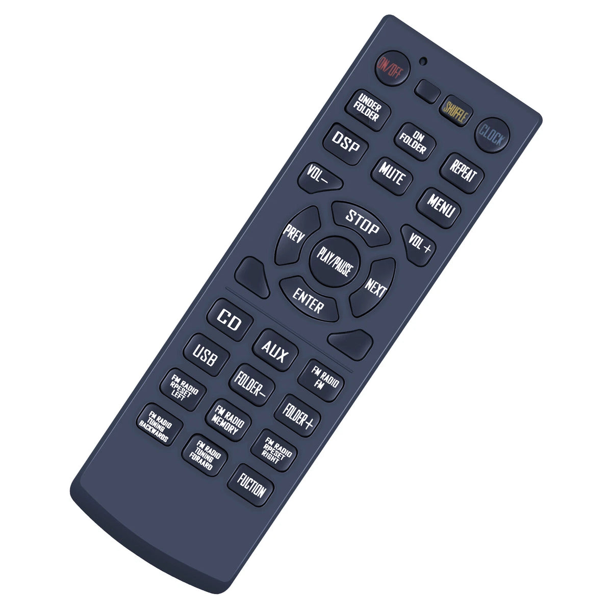 Remote Control For Yamaha Bookshelf CD Receiver CRX-330 WQ45460 MCR-330 MCR-230
