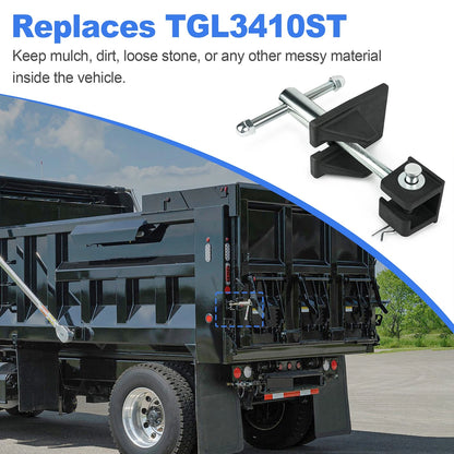 Steel Tailgate Latch Assembly with Forged Steel Brackets, Replaces TGL3410ST