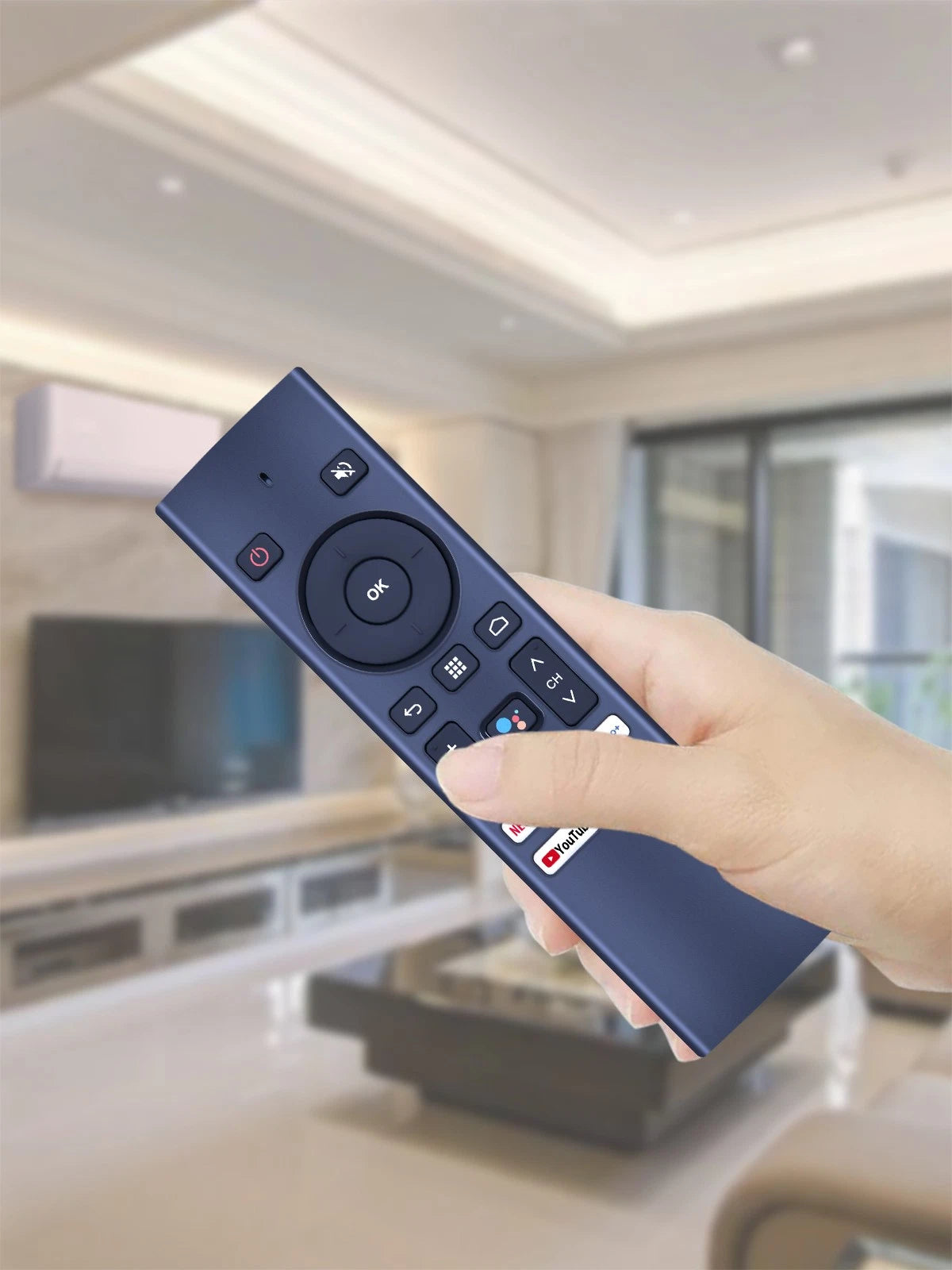 Bluetooth Voice Remote Control For HAKO mini 4K Android TV Box WH210225B/ROH