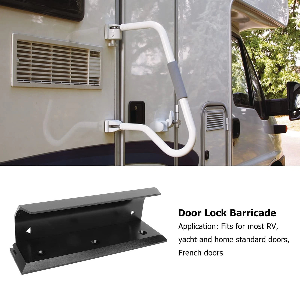 Door Barricade Security Lock Brace Aluminium Alloy Home normal, popular