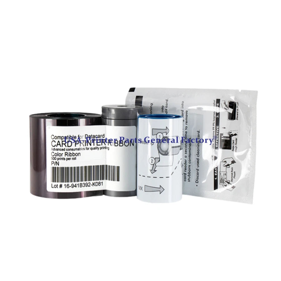 YMCKT Color Ribbon 535000-003 For Datacard CP60 CP80 Card Printer 500 Images
