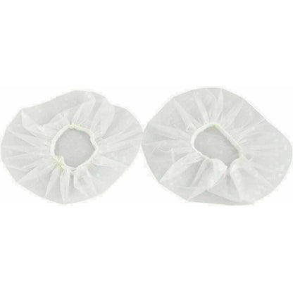 100 Pack Headphone Sanitary Dustproof Covers One-Time Headset Earmuff Shell Caps