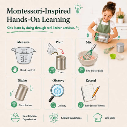 Ice Cream Science Kits for Kids, STEM Cooking Gift Kids Ages 5+ Standard