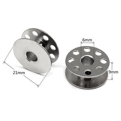 Fbshicung 31Pcs Industrial Sewing Machine Bobbins, Presser Feet, and Bobbin...