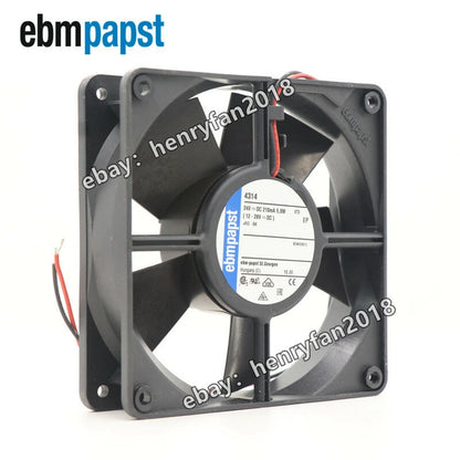 Ebmpapst 4314 Axial Fan DC 24V 5W 210mA 120*120*32MM 2-Wire Cabinet Cooling Fan