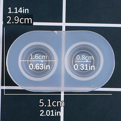 6 Sets Multifunctional Silicone Molds Flexible Doll Eye Molds Resin Durable A