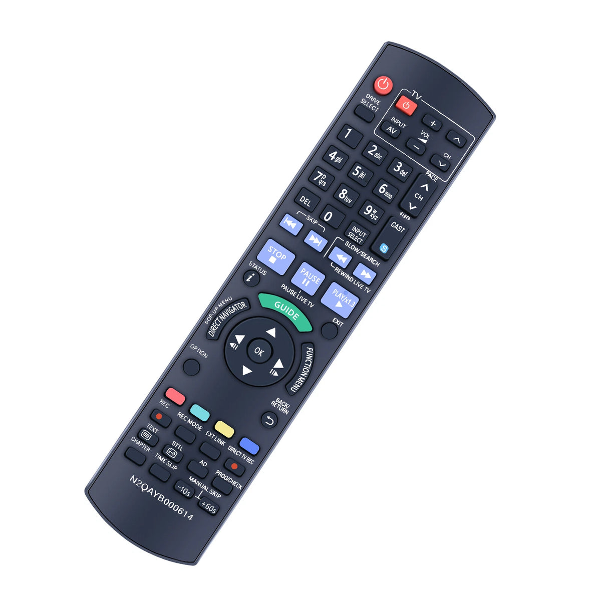 N2QAYB000614 Replacement Remote Control For Panasonic DISC RECORDER