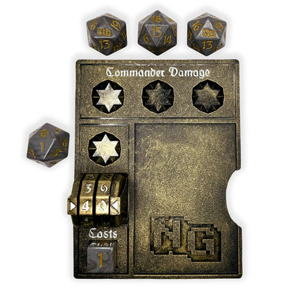 NERD GEAR Commander Essentials Kit - 6 cm x 24 x 0.1 cm, Ancient Bronze