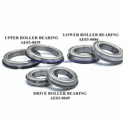 Upper Lower Fuser Roller Bearing Kit For Ricoh MP8100 8120 8210 8200 8110