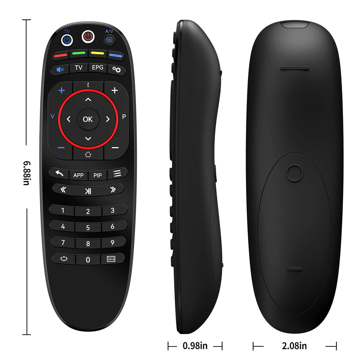 Replace Remote Control For MAG 544, Mag 524, Mag 424 , Mag 324 , Mag 524W3