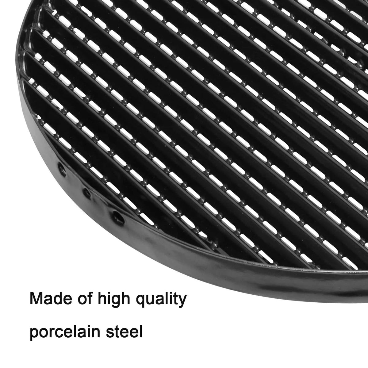 bbq777 15 1/4" Porcelain Steel Cooking Grate For 15” Charbroil Grill