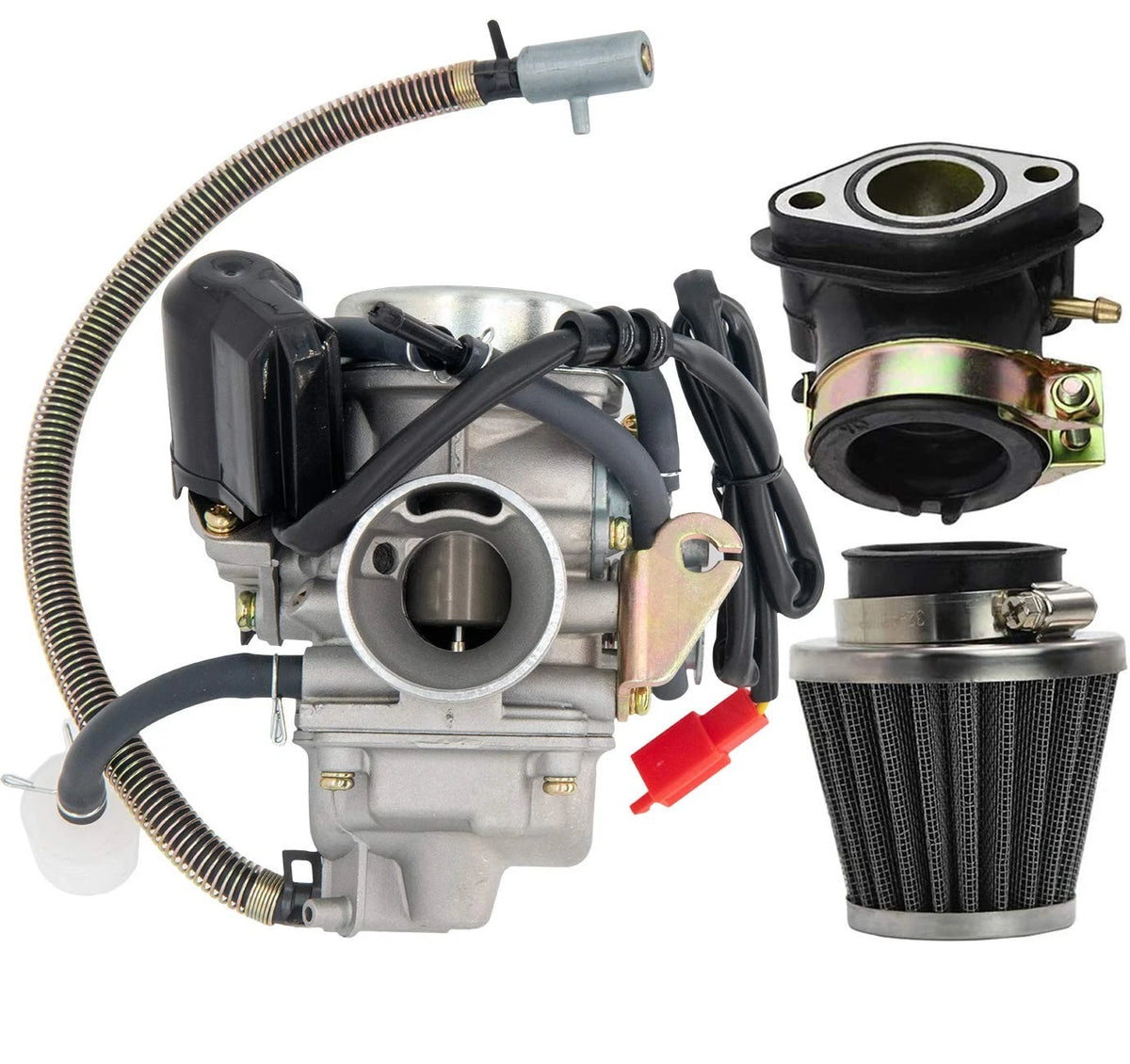 GY6(150cc) Carburetor for 150cc 125cc 152QMJ 157QMJ 4 Stroke Engines...
