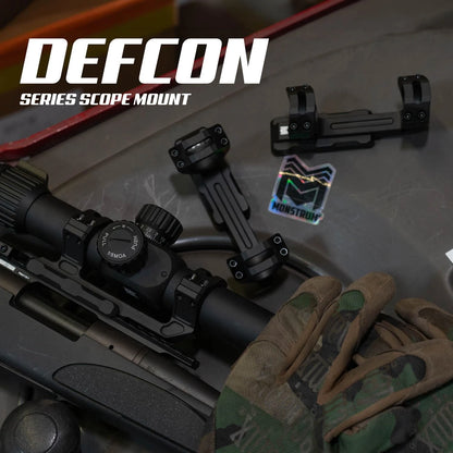 Monstrum Defcon Series Cantilever Scope Mount | 30 mm Diameter Black