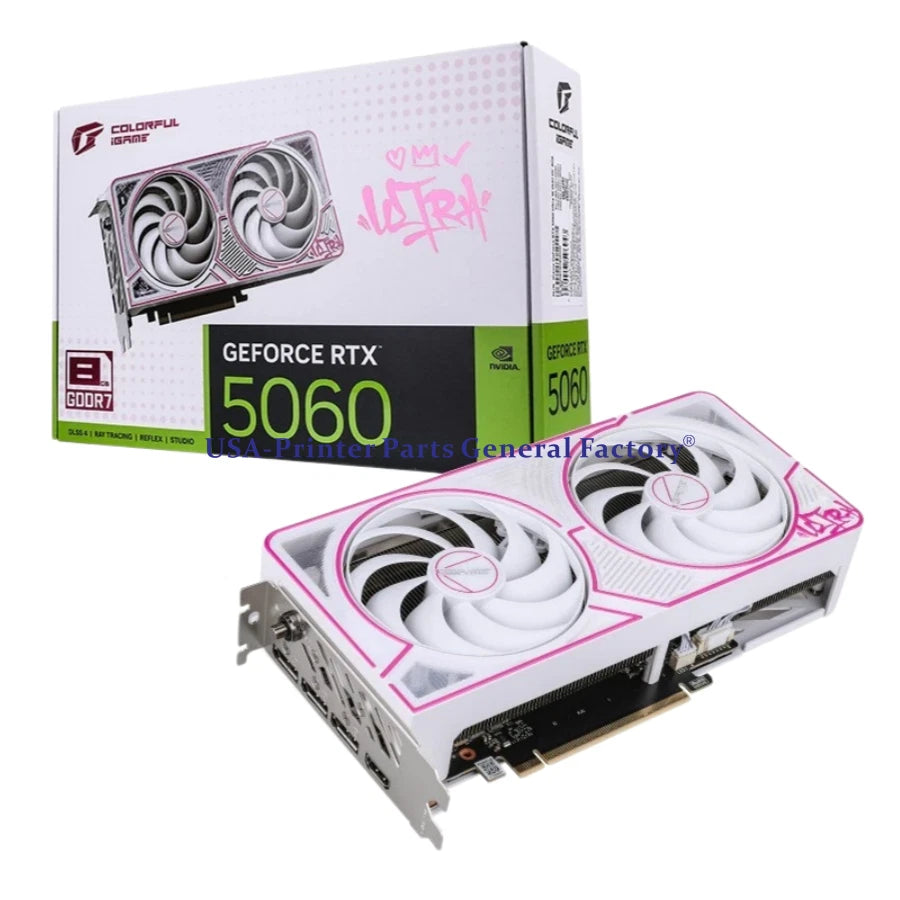 Colorful iGame GeForce RTX 5060 Ultra W DUO OC 8GB GDDR7 Graphics card