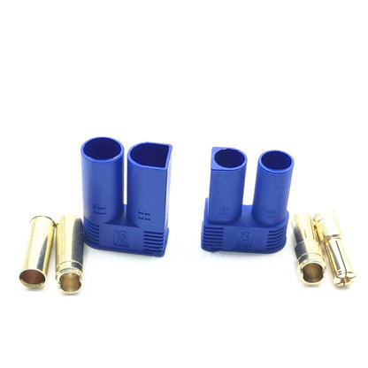 10 Sets EC5 Device Connector Plug for RC Car Plane Helicopter Battery Lipo Blue
