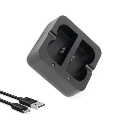 5V Dual-Port Battery Charger USB Charging Dock For Video Doorbell 2/3/3 Plus/4