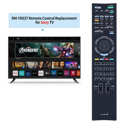 RM-YD037 Remote Control For Sony LED TV KDL-52NX800 KDL-60NX800 KDL-46NX800