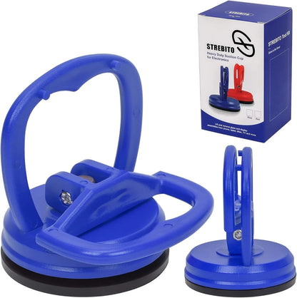 STREBITO Suction Cups Heavy-Duty 2 Pieces Screen Tool for Blue