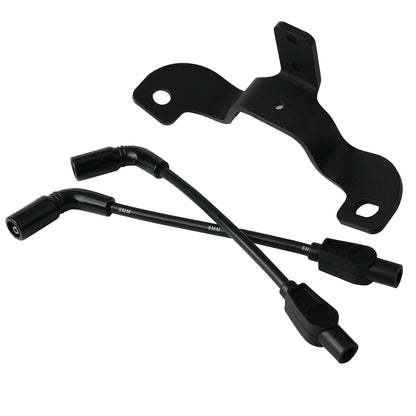 Ignition Coil Relocation Kit For Harley Davidson Sportster 48 72 883 1200 Wires
