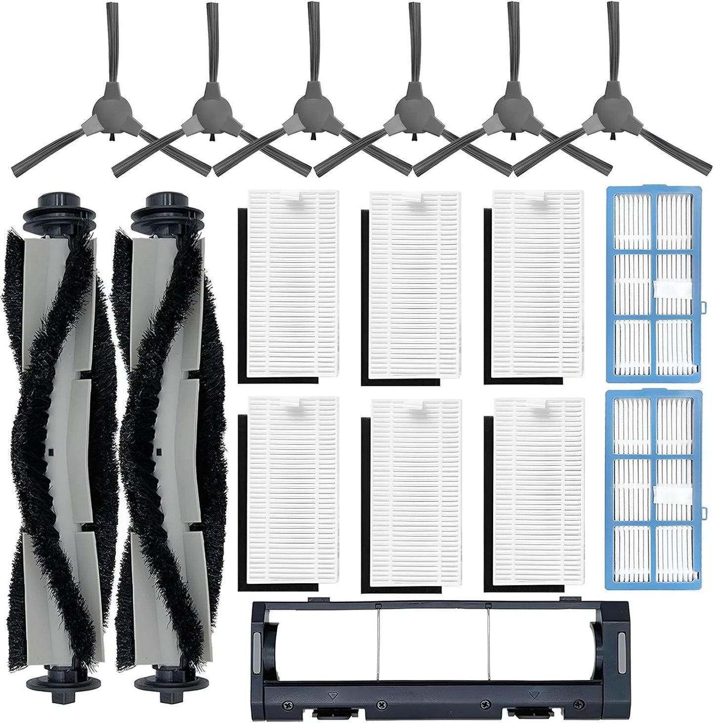 SmartClean 2000 Accessories Kit for Ionvac 2000 Robovac - 2 Black