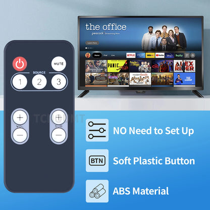 Remote Control For Polk Audio SurroundBar 6000 Instant Home Theater
