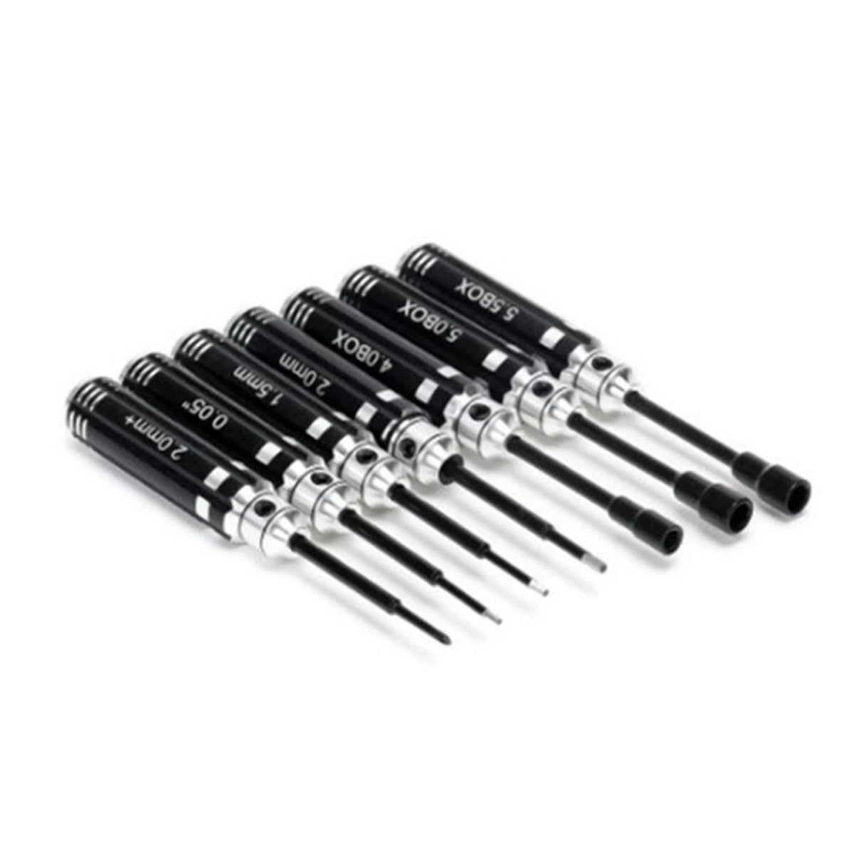 7 IN 1 Steel Short Handle Hex Screwdriver Nut Driver Tool For TRX4M FCX24 SCX24